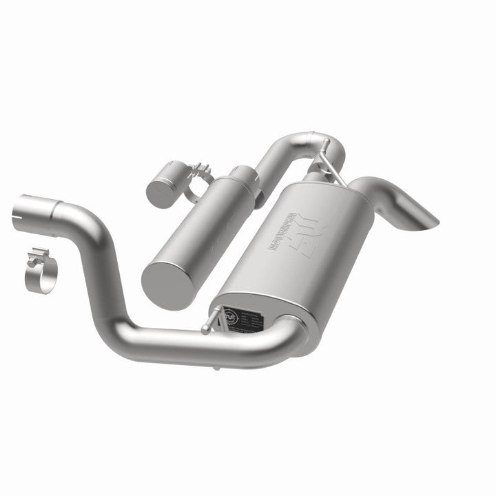 MagnaFlow 18-23 Jeep Wrangler JL 2.0L/3.6L Overland Series Axle-Back Exhaust - Premium Axle Back from Magnaflow - Just 2978.38 SR! Shop now at Motors