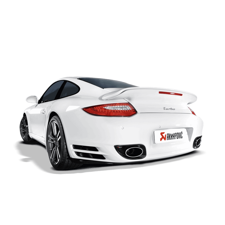 Akrapovic 10-13 Porsche 911 Turbo / Turbo S (997 FL) Slip-On Line (Titanium) w/ Titanium Tips - Premium Muffler from Akrapovic - Just 28258.68 SR! Shop now at Motors