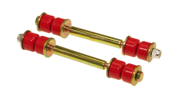 Prothane Universal End Link Set - 5in Mounting Length - Red - Premium Sway Bar Bushings from Prothane - Just 193.32 SR! Shop now at Motors