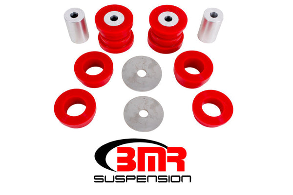 BMR 15-17 S550 Mustang Rear Cradle Bushing Kit (Polyurethane) - Red - Premium Differential Bushings from BMR Suspension - Just 488.11 SR! Shop now at Motors