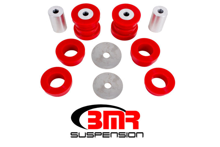 BMR 15-17 S550 Mustang Rear Cradle Bushing Kit (Polyurethane) - Red - Premium Differential Bushings from BMR Suspension - Just 487.75 SR! Shop now at Motors