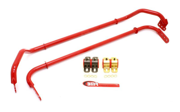 BMR 10-11 5th Gen Camaro Front & Rear Sway Bar Kit w/ Bushings - Red - Premium Sway Bars from BMR Suspension - Just 1877.88 SR! Shop now at Motors