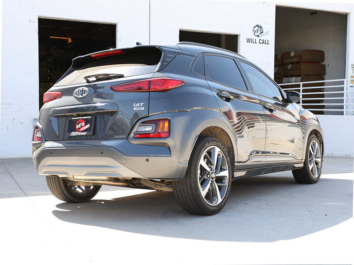 aFe Takeda 2-1/2in 304 SS Axle-Back Exhaust 18-21 Hyundai Kona L4 1.6L (t) - Premium Axle Back from aFe - Just 1895.44 SR! Shop now at Motors