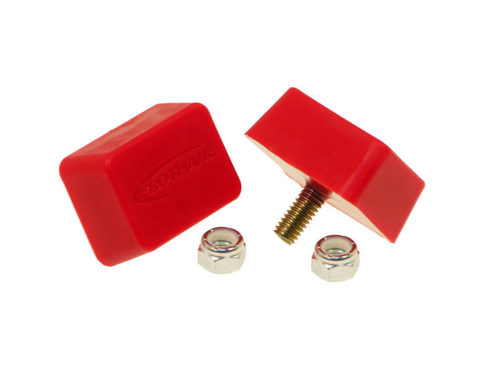 Prothane Universal Bump Stop 3/4 X 1 3/4 X 1 3/8 - Red - Premium Bump Stops from Prothane - Just 56.15 SR! Shop now at Motors