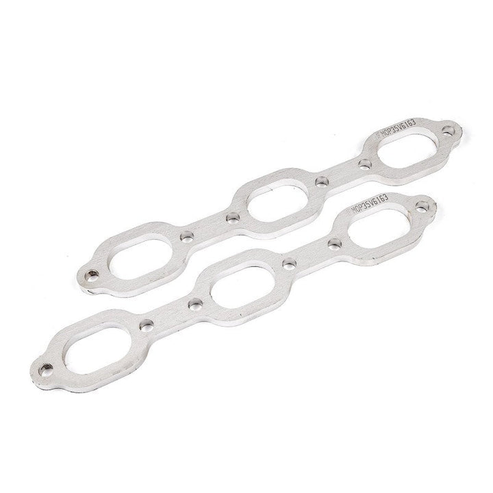 Stainless Works Mopar 3.5L V6 Flat Oval Port Header 304SS Exhaust Flanges 1-5/8in Primaries - Premium Flanges from Stainless Works - Just 638.05 SR! Shop now at Motors