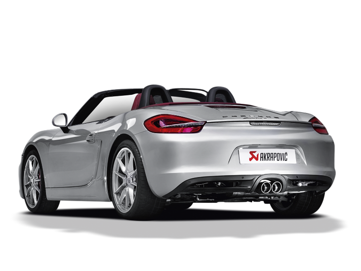 Akrapovic 12-15 Porsche Boxster (981) Slip-On Line (Titanium) w/ Titanium Tips - Premium Muffler from Akrapovic - Just 26490.02 SR! Shop now at Motors