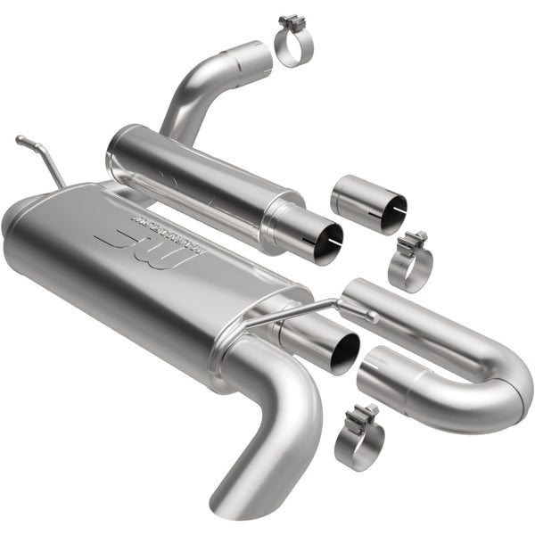 MagnaFlow 18-23 Jeep Wrangler JL 2.0L/3.6L Overland Series Axle-Back Exhaust - Premium Axle Back from Magnaflow - Just 2978.38 SR! Shop now at Motors