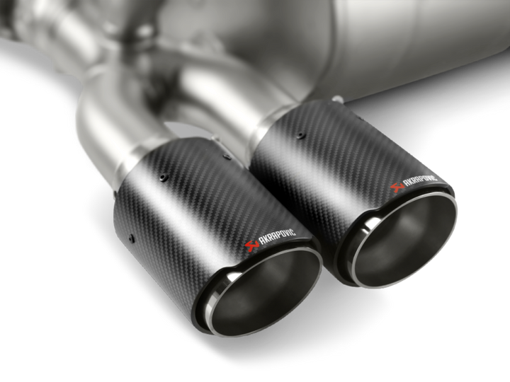 Akrapovic 14-17 BMW M3/M4 (F80/F82) Tail Pipe Set (Carbon) - Premium Tips from Akrapovic - Just 6164.47 SR! Shop now at Motors