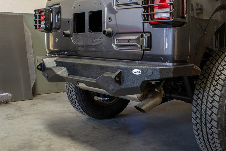 DV8 Offroad 2018+ Jeep Wrangler JL High Clearance Rear Bumper - Premium Bumpers - Steel from DV8 Offroad - Just 2500.47 SR! Shop now at Motors