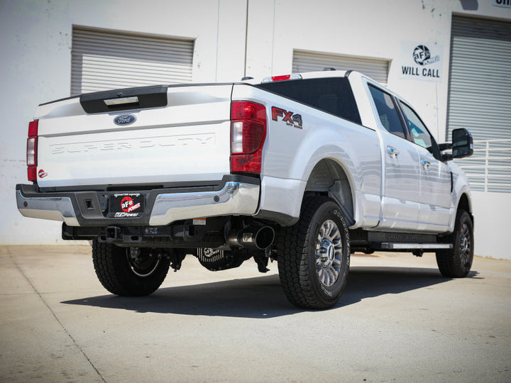 aFe Apollo GT Series 3-1/2in 409 SS Axle-Back Exhaust 17-20 Ford F-250/F-350 6.2/7.3L w/ Black Tips - Premium Axle Back from aFe - Just 2420.90 SR! Shop now at Motors