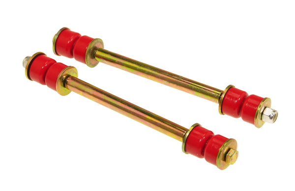 Prothane Universal End Link Set - 7 3/8in Mounting Length - Red - Premium Sway Bar Bushings from Prothane - Just 250.84 SR! Shop now at Motors