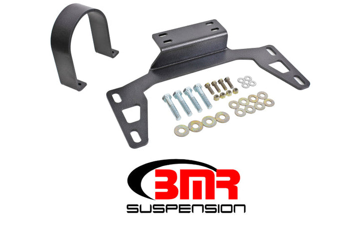 BMR 11-14 S197 Mustang Front Driveshaft Safety Loop - Black Hammertone - Premium Driveshaft Loops from BMR Suspension - Just 412.99 SR! Shop now at Motors