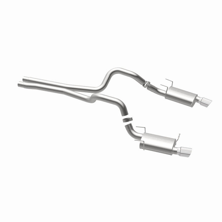 MagnaFlow 13 Ford Mustang Dual Split Rear Exit Stainless Cat Back Performance Exhaust (Street) - Premium Catback from Magnaflow - Just 4391.33 SR! Shop now at Motors