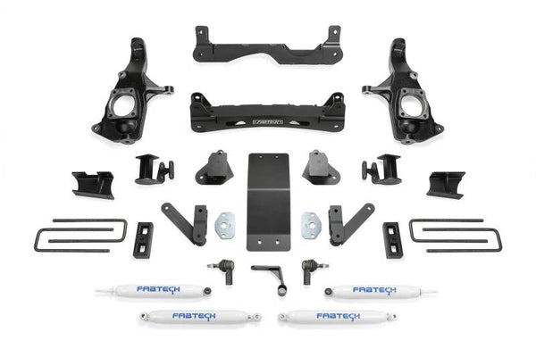 Fabtech 11-19 GM 2500HD 2WD/4WD 4in Basic Sys w/Perf Shks - Premium Lift Kits from Fabtech - Just 8444.18 SR! Shop now at Motors