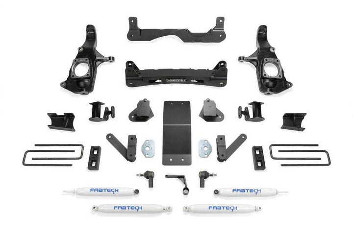 Fabtech 11-19 GM 3500HD 2WD/4WD 4in Basic Sys w/Perf Shks - Premium Lift Kits from Fabtech - Just 8445.12 SR! Shop now at Motors