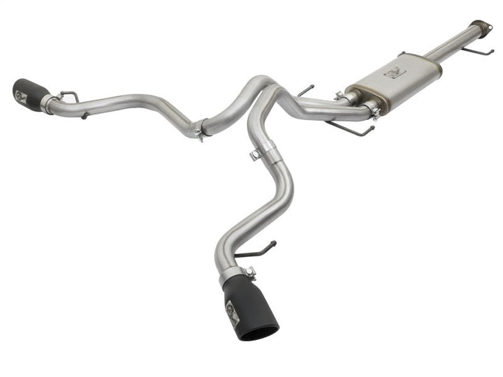 aFe MACH Force-Xp 3in - 2.5in SS Cat-Back Dual Exhaust w/Black Tips 07-14 Toyota FJ Cruiser 4.0L - Premium Catback from aFe - Just 5293.89 SR! Shop now at Motors