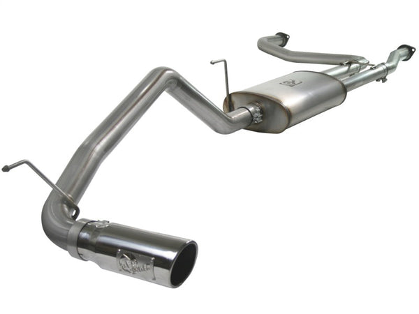 aFe MACHForce XP Exhaust Cat-Back 2.5/3in SS-409 w/ Polished Tip 04-12 Nissan Titan V8 5.6L - Premium Catback from aFe - Just 2946.37 SR! Shop now at Motors