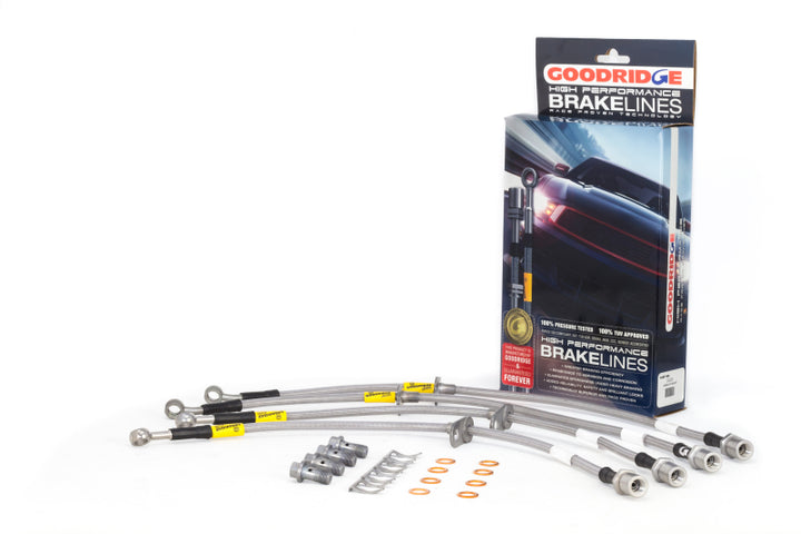 Goodridge 15-16 Subaru STi (w/ Brembo Calipers) Brake Lines - Premium Brake Line Kits from Goodridge - Just 892.41 SR! Shop now at Motors