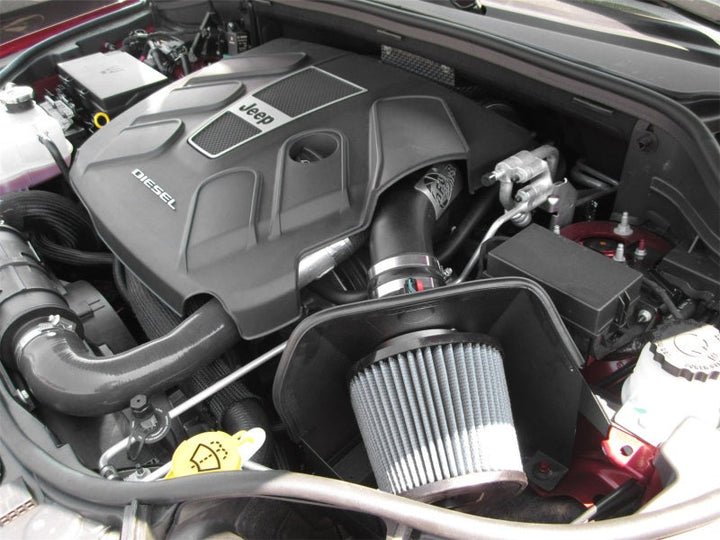 aFe MagnumFORCE Intake System Stage-2 Pro DRY S 2014 Jeep Cherokee V6 3.0L EcoDiesel - Premium Cold Air Intakes from aFe - Just 1261.12 SR! Shop now at Motors