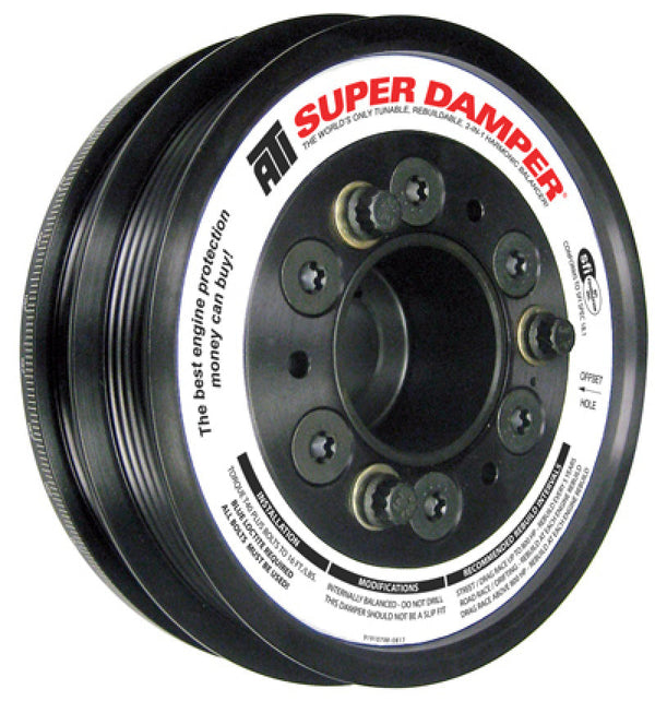 ATI Damper - 6.10in - Alum - 4 & 5 Grv - Acura Nsx 3.0L - 600 HP or Less - 1Pc - Premium Crankshaft Dampers from ATI - Just 1721.54 SR! Shop now at Motors