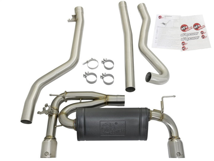 afe POWER MACH Force-Xp 16-17 BMW 340i/340ix/ 3.0L 304 SS Cat-Back Exhaust System - Premium Catback from aFe - Just 9045.55 SR! Shop now at Motors