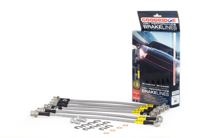 Goodridge 08+ Toyota Tundra 2/4WD Brake Lines - Premium Brake Line Kits from Goodridge - Just 1255.96 SR! Shop now at Motors