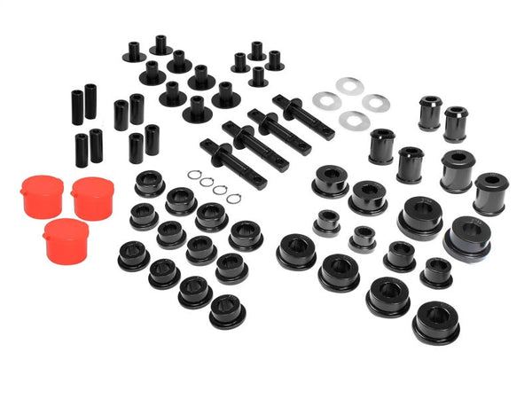 aFe Control Control Arm Bushing/Sleeve Set 97-13 Chevrolet Corvette C5/C6 Black - Premium Bushing Kits from aFe - Just 2328.97 SR! Shop now at Motors