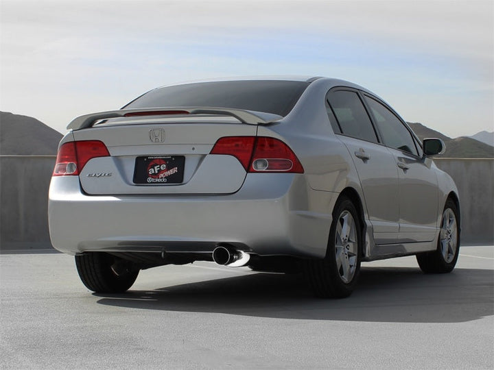 aFe Takeda Exhaust 2.5in Dia 304SS Axle-Back w/Polished Tip 06-11 Honda Civic EX Sedan L4 1.8L - Premium Axle Back from aFe - Just 2420.90 SR! Shop now at Motors