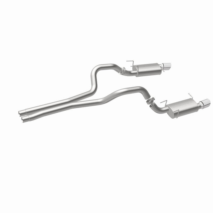 MagnaFlow 13 Ford Mustang Dual Split Rear Exit Stainless Cat Back Performance Exhaust (Street) - Premium Catback from Magnaflow - Just 4391.33 SR! Shop now at Motors