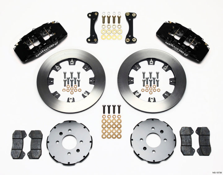 Wilwood Dynapro 6 Front Hat Kit 12.19in 90-99 Civic w/240 mm Disc - Premium Big Brake Kits from Wilwood - Just 3727.63 SR! Shop now at Motors