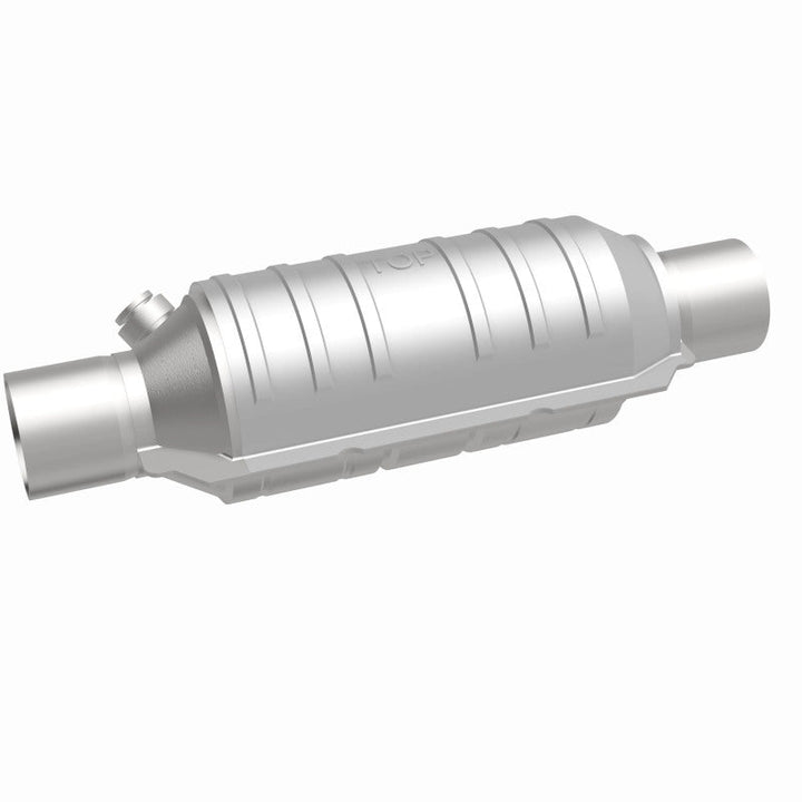 MagnaFlow Conv Univ 2.25in Inlet/Outlet Center/Center Round 11in Body L x 5.125in W x 15in Overall L - Premium Catalytic Converter Universal from Magnaflow - Just 758.68 SR! Shop now at Motors