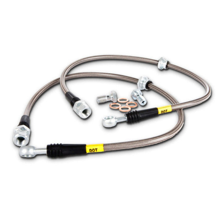 StopTech 95-00 Dodge Viper Stainless Steel Rear Brake Line Kit - Premium Brake Line Kits from Stoptech - Just 585.07 SR! Shop now at Motors