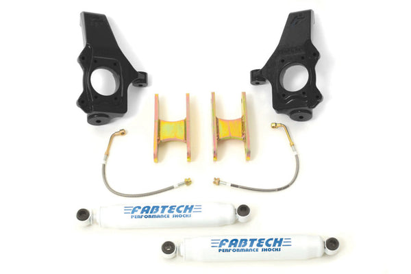 Fabtech 04-08 GM Colorado/Canyon 2WD 3in Spindle Sys w/Perf Shks - Premium Lift Kits from Fabtech - Just 3624.77 SR! Shop now at Motors