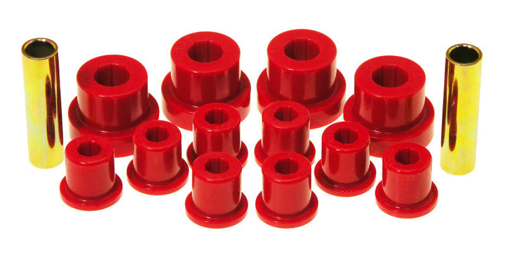 Prothane 76-86 Jeep CJ5/CJ7 Front Spring & Shackle Bushings - Red - Premium Bushing Kits from Prothane - Just 195.12 SR! Shop now at Motors