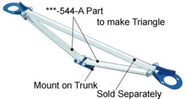 Cusco Strut Bar OS-T Rear SXE10 IS300 - Premium Strut Bars from Cusco - Just 540.11 SR! Shop now at Motors