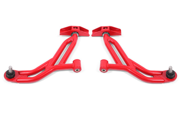 BMR Suspension 05-14 Ford Mustang Lower A-Arms - Red - Non-Adjustable - Premium Control Arms from BMR Suspension - Just 2403.74 SR! Shop now at Motors