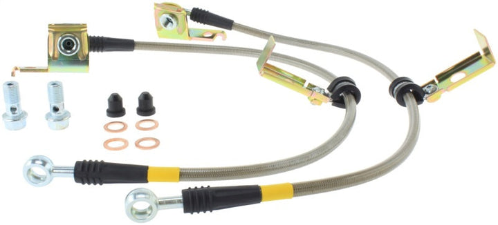 StopTech 95-00 Dodge Viper Stainless Steel Rear Brake Line Kit - Premium Brake Line Kits from Stoptech - Just 585.07 SR! Shop now at Motors