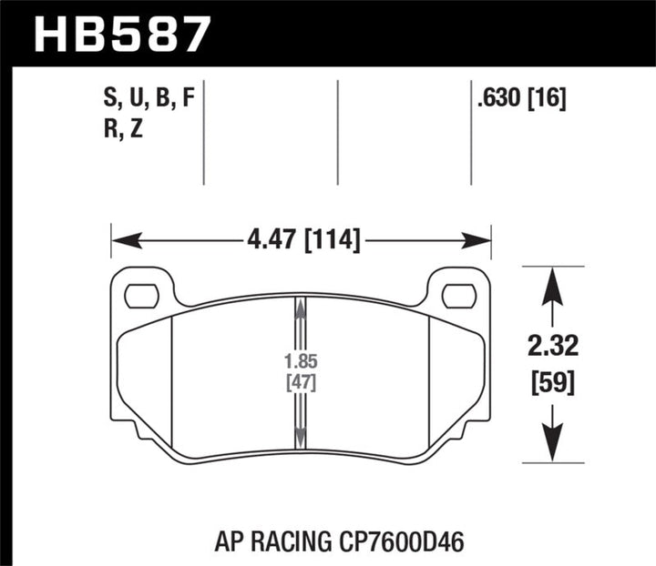 Hawk 2002-2004 Audi A6 (Front Rotors 320mm) HPS 5.0 Rear Brake Pads - Premium Brake Pads - Performance from Hawk Performance - Just 517.18 SR! Shop now at Motors