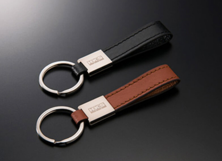 HKS HKS LEATHER KEYRING CAMEL - Premium Apparel from HKS - Just 37.56 SR! Shop now at Motors