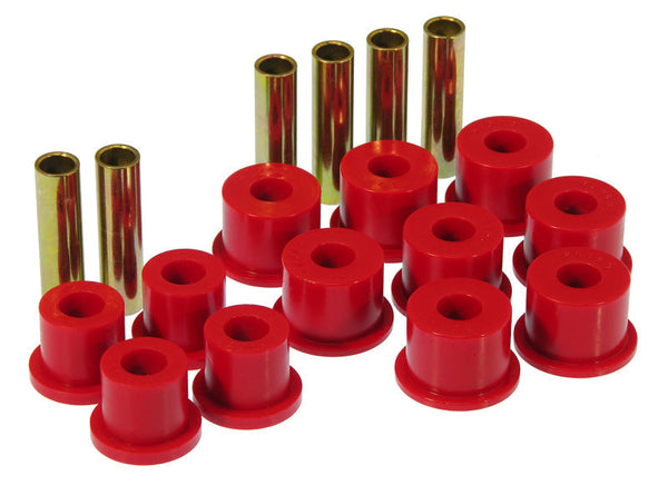 Prothane 88-98 GM 2/4wd Rear Spring & Shackle Bushings - Red - Premium Bushing Kits from Prothane - Just 370.93 SR! Shop now at Motors