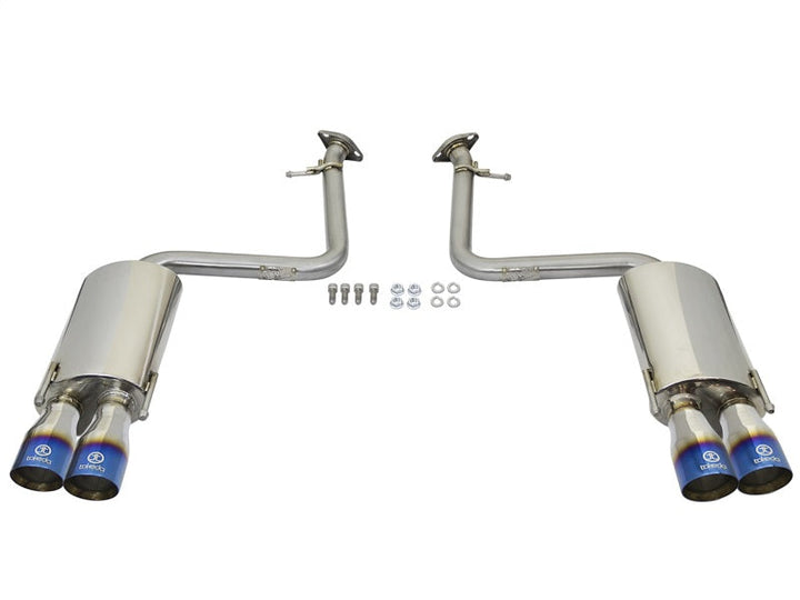 aFe Takeda 16-17 Lexus RC 200T 2.0L (t) 2in. SS Axle-Back Exhaust System w/Polished Blue Tips - Premium Axle Back from aFe - Just 5288.46 SR! Shop now at Motors