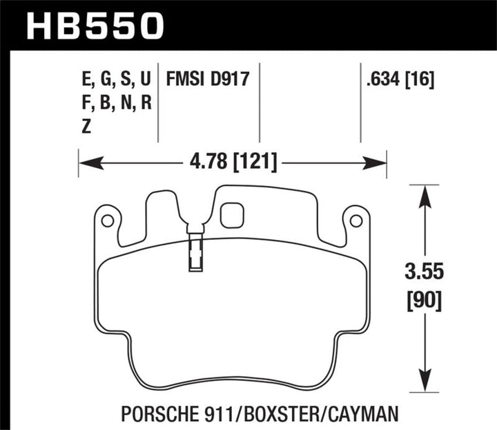 Hawk Performance Ceramic Street Brake Pads - Premium Brake Pads - Performance from Hawk Performance - Just 786.40 SR! Shop now at Motors