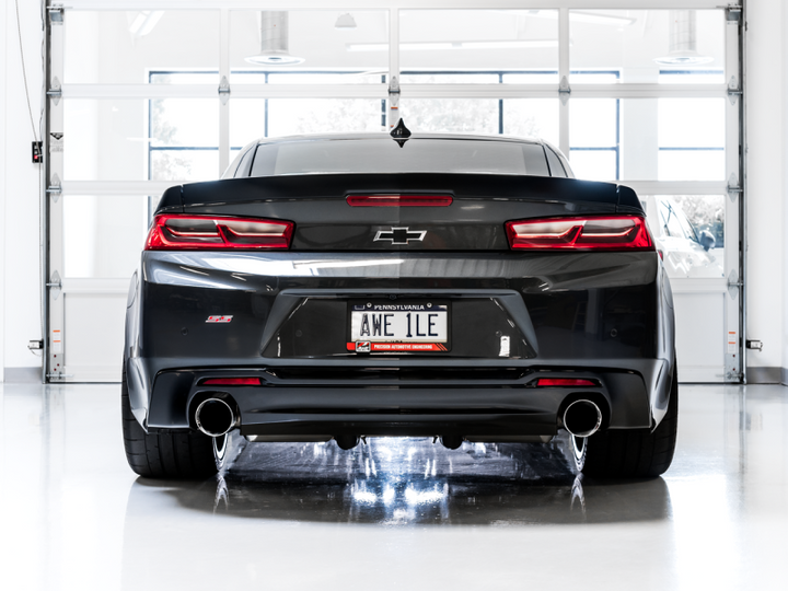 AWE Tuning 16-19 Chevrolet Camaro SS Axle-back Exhaust - Track Edition (Chrome Silver Tips) - Premium Axle Back from AWE Tuning - Just 2023.53 SR! Shop now at Motors
