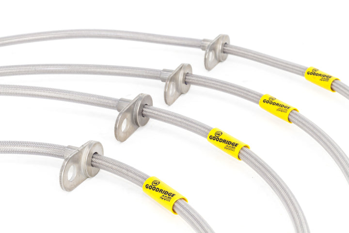 Goodridge 17-18 Honda Civic Si (Si Model Only) SS Brake Line Kit - Premium Brake Line Kits from Goodridge - Just 892.41 SR! Shop now at Motors