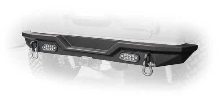 DV8 Offroad 2018+ Jeep Wrangler JL Rear Bumper w/ LED Lights - Premium Bumpers - Steel from DV8 Offroad - Just 2356.17 SR! Shop now at Motors