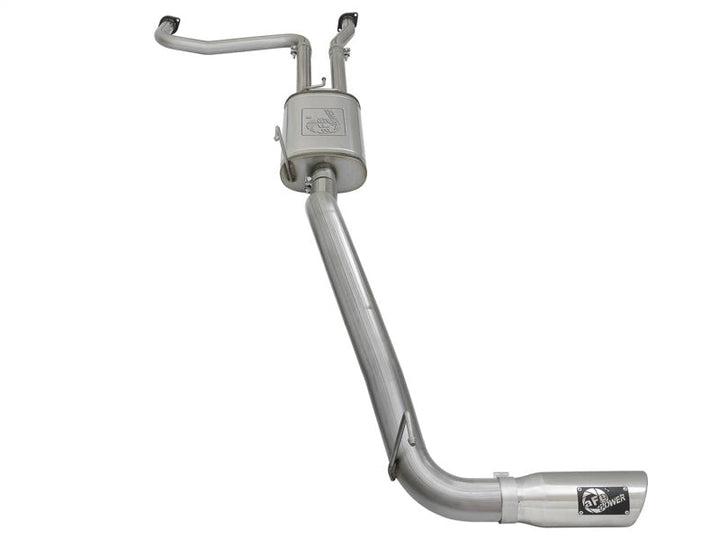 aFe MACH Force-Xp 2-1/2in Cat-Back Exhaust System w/ Polished Tip 16-17 Nissan Titan XD V8 5.6L - Premium Catback from aFe - Just 2948.78 SR! Shop now at Motors