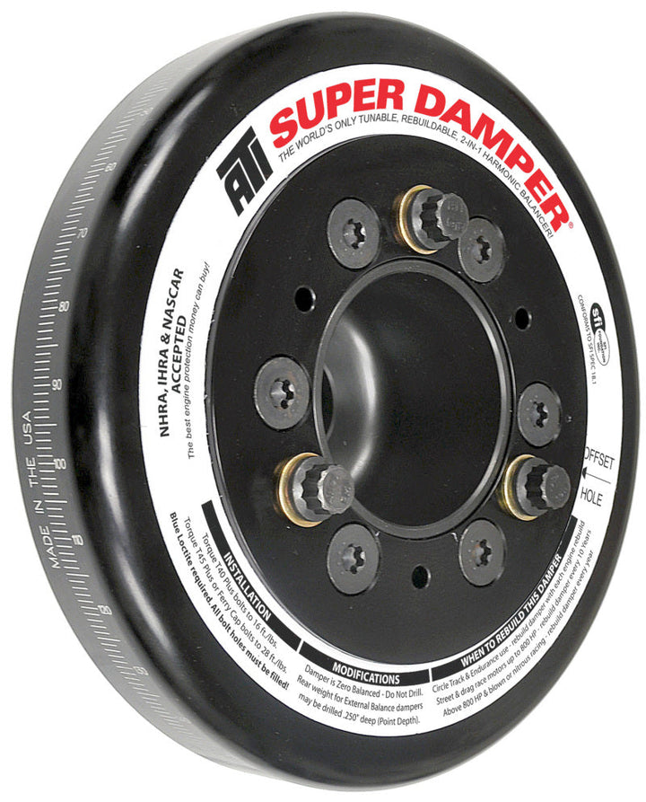 ATI Damper - 7.074in - Alum - Honda B - Race Damper - 4 Grv Steel Hub - 2 Ring - Premium Crankshaft Dampers from ATI - Just 1345.81 SR! Shop now at Motors