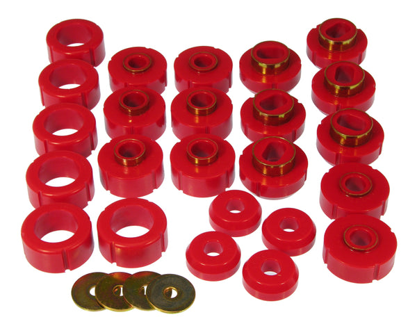 Prothane 81-91 Chevy Suburban 2/4wd Body Mount - Red