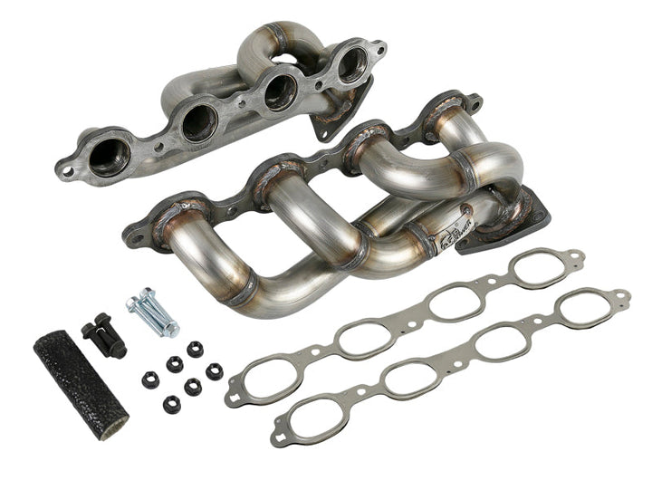 aFe Twisted Steel 1-3/4in 304SS Shorty Headers 2019 GM Silverado / Sierra 1500 V8-5.3L/6.2L - Premium Headers & Manifolds from aFe - Just 3952.50 SR! Shop now at Motors