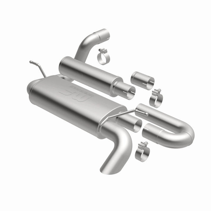 MagnaFlow 18-23 Jeep Wrangler JL 2.0L/3.6L Overland Series Axle-Back Exhaust - Premium Axle Back from Magnaflow - Just 2978.38 SR! Shop now at Motors